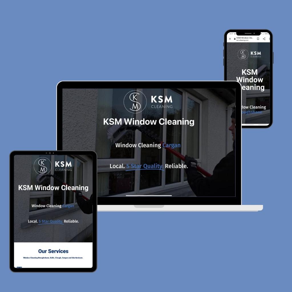 KSM Cleaning Affordable Web Design